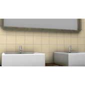 Revestimento 10x10cm Tipo A Marfim Tela 30,7x30,7cm Ceral - 2,07m²