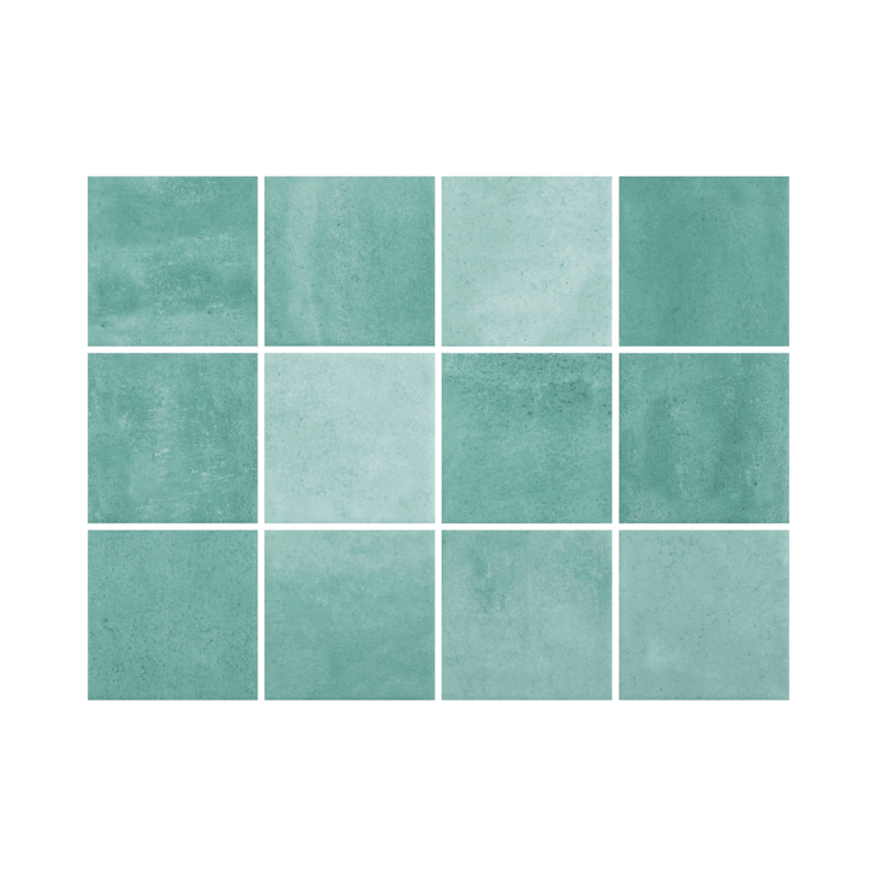 Revestimento 10x10cm Tipo A Noronha Jade Mesh Brilhante Eliane - 1,92m²