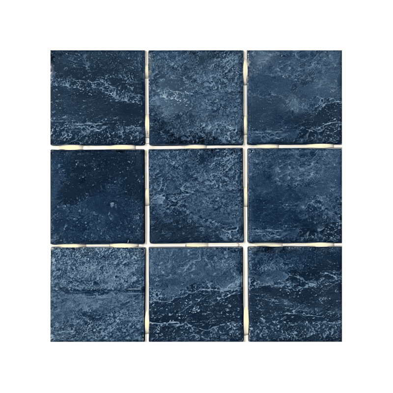 Revestimento 10x10cm Tipo A Sancho Blue Tela 30,7x30,7cm Ceral - 2,07m²