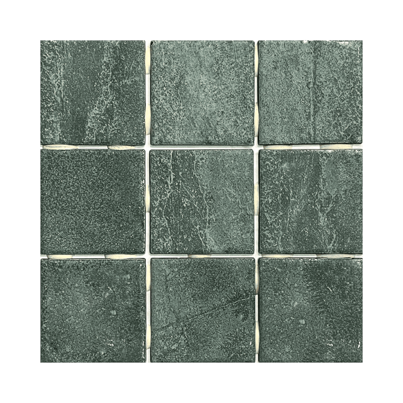 Revestimento 10x10cm Tipo A Sancho Green Tela 30,7x30,7 Ceral - 2,07m²