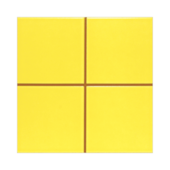 Revestimento 20x20cm Tipo A Quarter Amarelo Pierini - 1,40m²