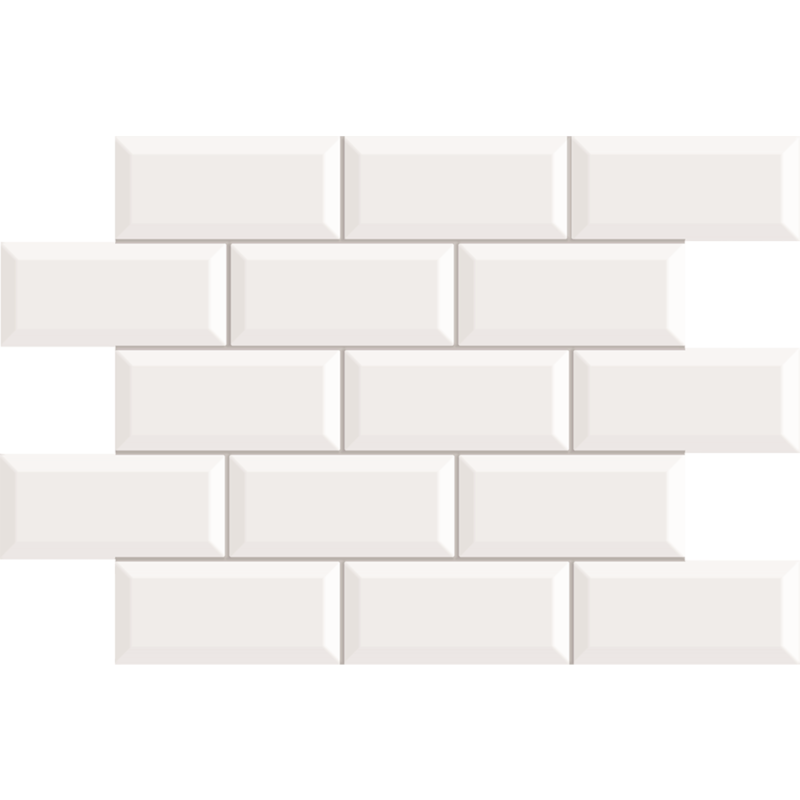 Revestimento 34x50 Tipo A HD Oxford Branco Pamesa - 1.94m²
