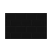 Revestimento 34x60cm Tipo A Azulejo Preto HD Formigres - 2,10m²