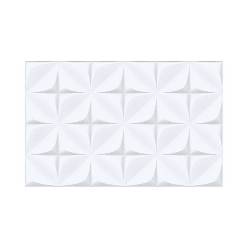 Revestimento 36,6x58,6cm Tipo A Florida White Retificado HD Arielle - 2,36m²