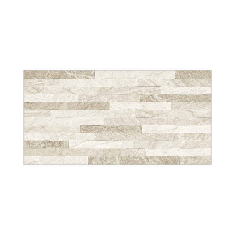 Revestimento 37x74cm Tipo A Cagliari Beige Plus HD Retificado Fioranno - 1,95m²