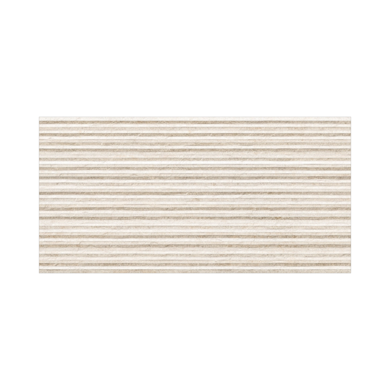 Revestimento 37x74cm Tipo A Luzzi Beige Plus HD Refiticado Cecafi - 1,95m²