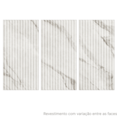 Revestimento 45x90cm Tipo A Canel Marmo Perla Biancogres - 2,00m²