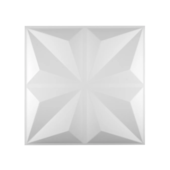 Revestimento 50x50cm 3D Origami 4 Placas Plástico Astra