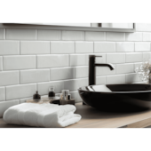 Revestimento 7,5x25cm Tipo A Color Branco Ceral - 1,01m²