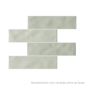 Revestimento 7x25cm Tipo A Prisma Hijau Brilhante Eliane - 0,52m²