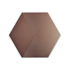 Revestimento Hexagonal Connect Brown Ceral - 1,02m²