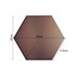 Revestimento Hexagonal Connect Brown Ceral - 1,02m²