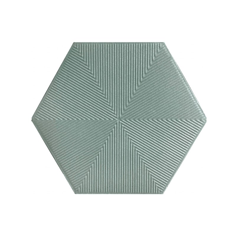 Revestimento Hexagonal Connect Green Ceral - 1,02m²