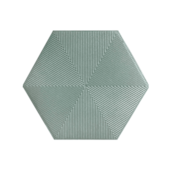 Revestimento Hexagonal Connect Green Ceral - 1,02m² Revestimento Hexagonal Connect Green Ceral - 1,02m²