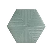 Revestimento Hexagonal Connect Green Ceral - 1,02m²