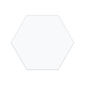 Revestimento Hexagonal White Ceral - 1,02m²