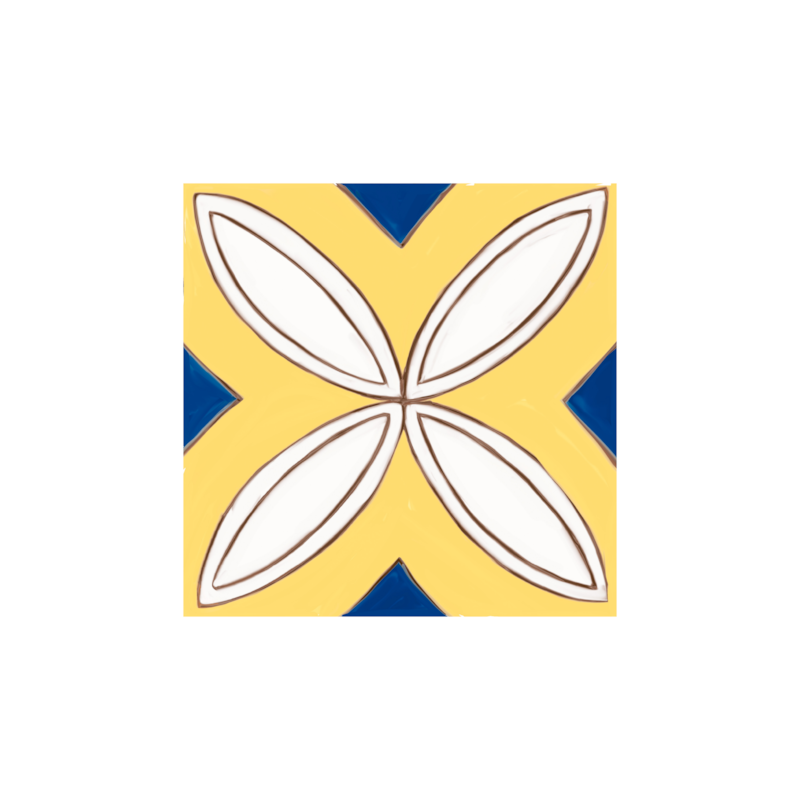 Revestimento15x15cm Tipo A Azulejo São Luís Loures Pierini - 1,46m²