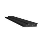 Ripado De Encaixe 7,5CMX2,8M Preto C/2 Und Santa Luzia Ripado De Encaixe 7,5CMX2,8M Preto C/2 Und Santa Luzia