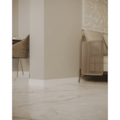 Rodapé Fit Branco Frisado 15cmx2,40m Biancogres