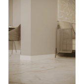 Rodapé Fit Branco Liso 15cmx2,40m Biancogres