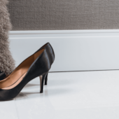 Rodapé Frisado 15cmx2,40m Branco Arquitech