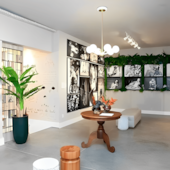 Rodapé Frisado 7x1,5x240cm Branco Arquitech