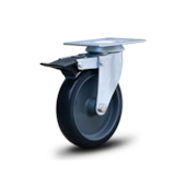 Rodízio Giratório 4" com Freio 65Kg 2513 Colson