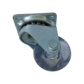 Rodízio Giratório Gel 35mm sem Freio Até 30kg Fixtil Rodízio Giratório Gel 35mm sem Freio Até 30kg Fixtil