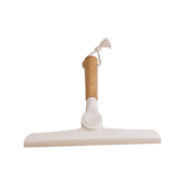 Rodo de Pia Dobravel com Cabo de Bambu Branco Oikos