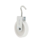 Roldana Plástica 4cm com Gancho Vonder 