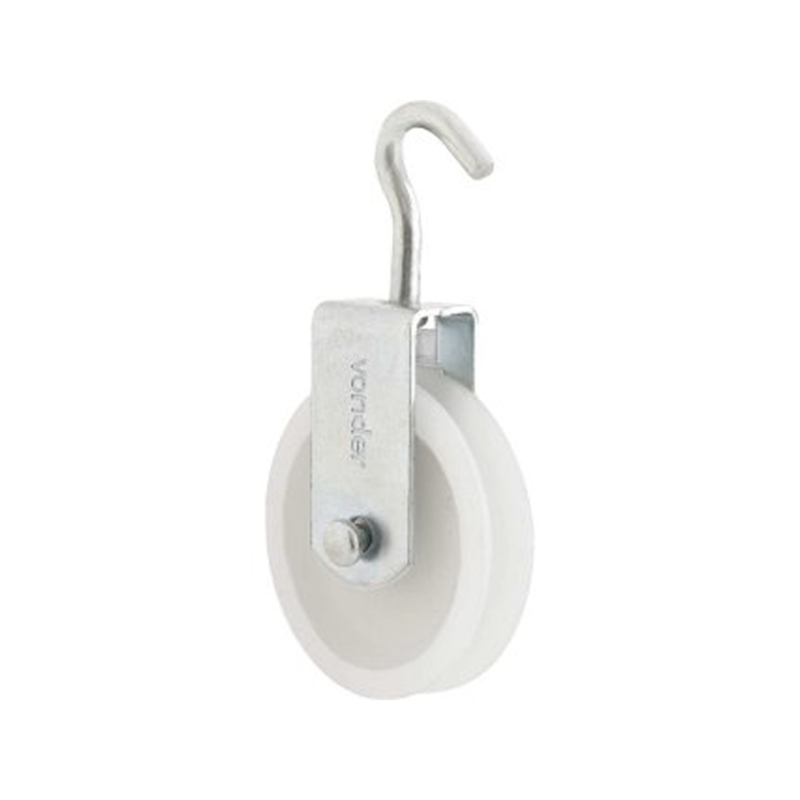Roldana Plástica 4cm com Gancho Vonder 