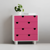 Rolo Laminado de PVC Autoadesivo Pink Magenta Conthey