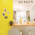 Rolo Laminado PVC Autoadesivo Amarelo Conthey