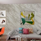 Rolo Laminado PVC Mármore Cinza Claro 45cm x 2,00m Conthey