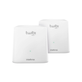 Roteador Wifi Mesh Twibi Giga+ 2 unidades Intelbras