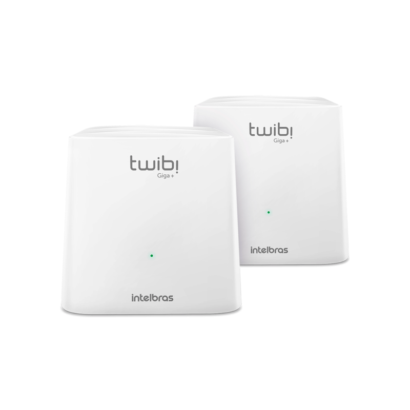 Roteador Wifi Mesh Twibi Giga+ 2 unidades Intelbras