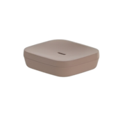 Saboneteira Aura Marrom Ou