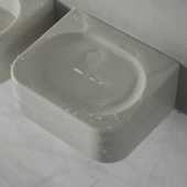 Saboneteira Eleve Bege Ou