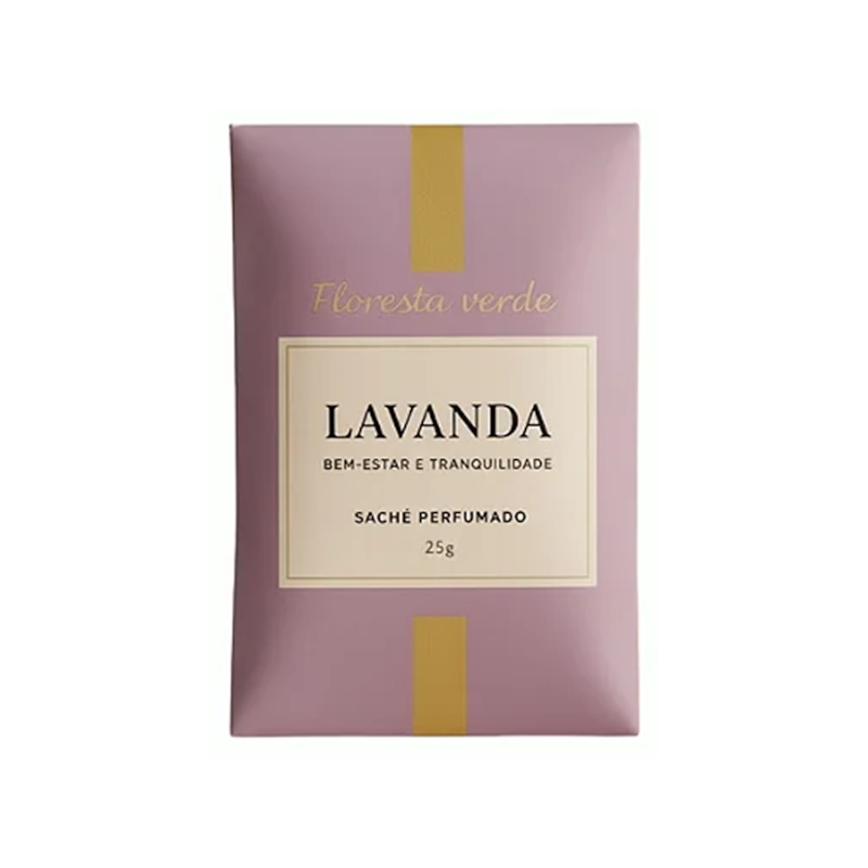 Sachê Aromatizante Lavanda 25g Floresta Verde