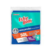 Saco para Lixo Esfrebom 50L com 10 Unidades Bettanin