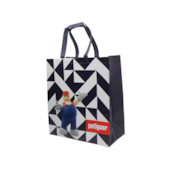 Sacola Retornável Potiboy 40x35cm Vermelho e Azul Potiguar (Cores Sortidas)