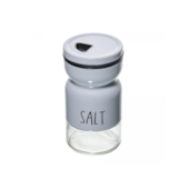 Saleiro Vidro Branco 120ml Lyor 