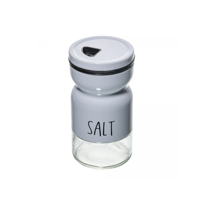 Saleiro Vidro Branco 120ml Lyor 