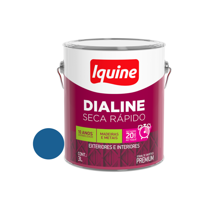 Seca Rápido Dialine Azul França 3L Iquine