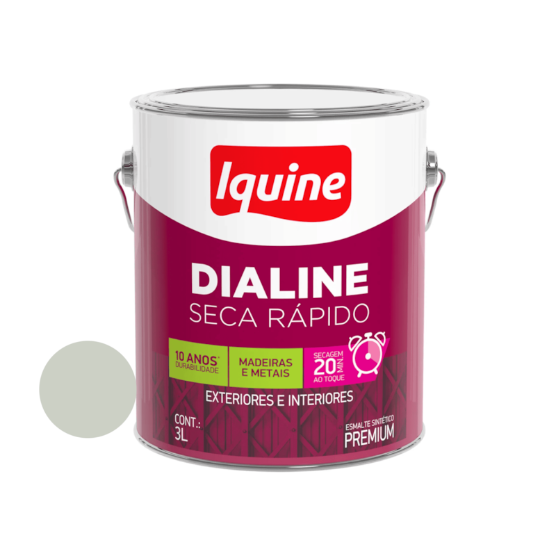 Seca Rápido Dialine Branco Gelo 3L Iquine