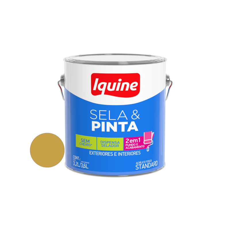 Sela e Pinta Gengibre 3,6L Iquine