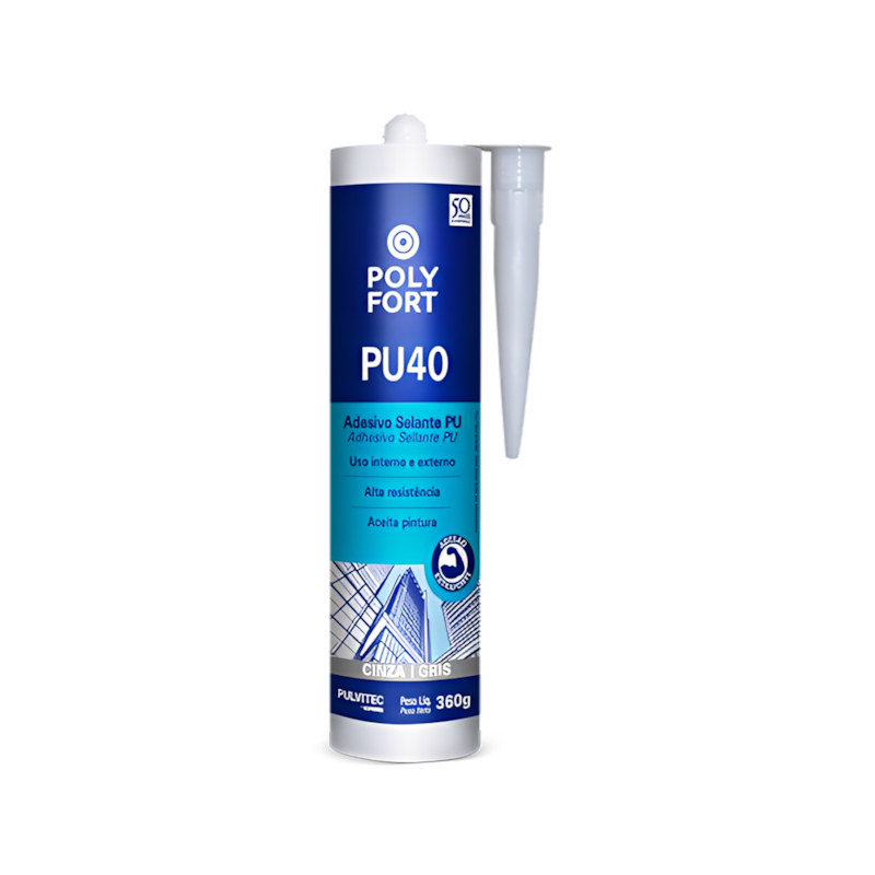 Selante Polyfort PU40 Cinza 360G Pulvitec