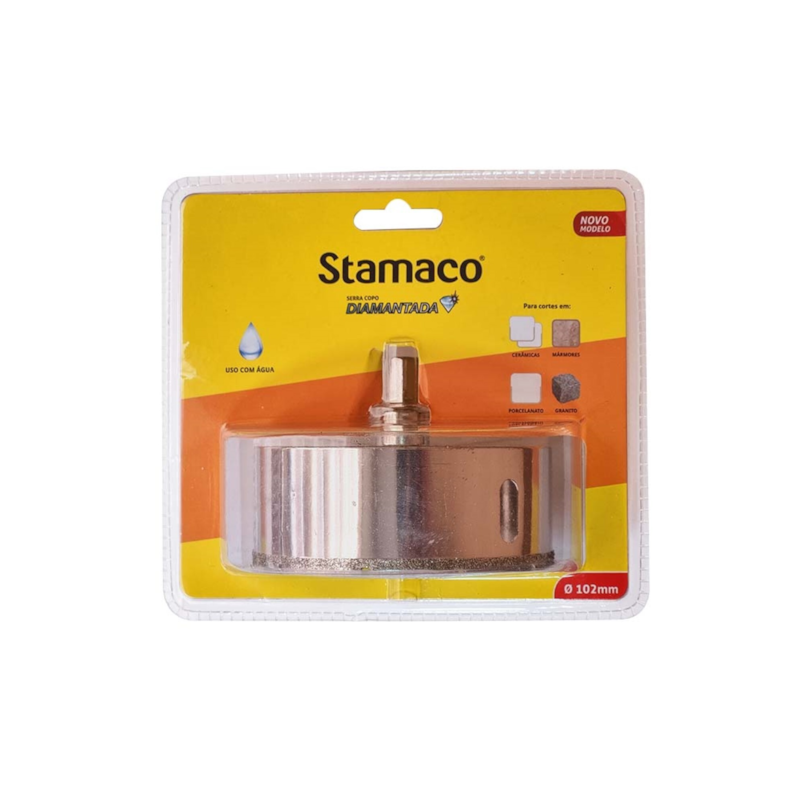 Serra Copo Diamantada 102mm 1942 Stamaco