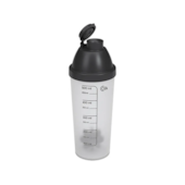 Shakeira com Misturador Nutri 500ml Preto Coza