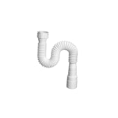 Sifão Extensivo Universal Branco 150cm Krona  Sifão Extensivo Universal Branco 150cm Krona
